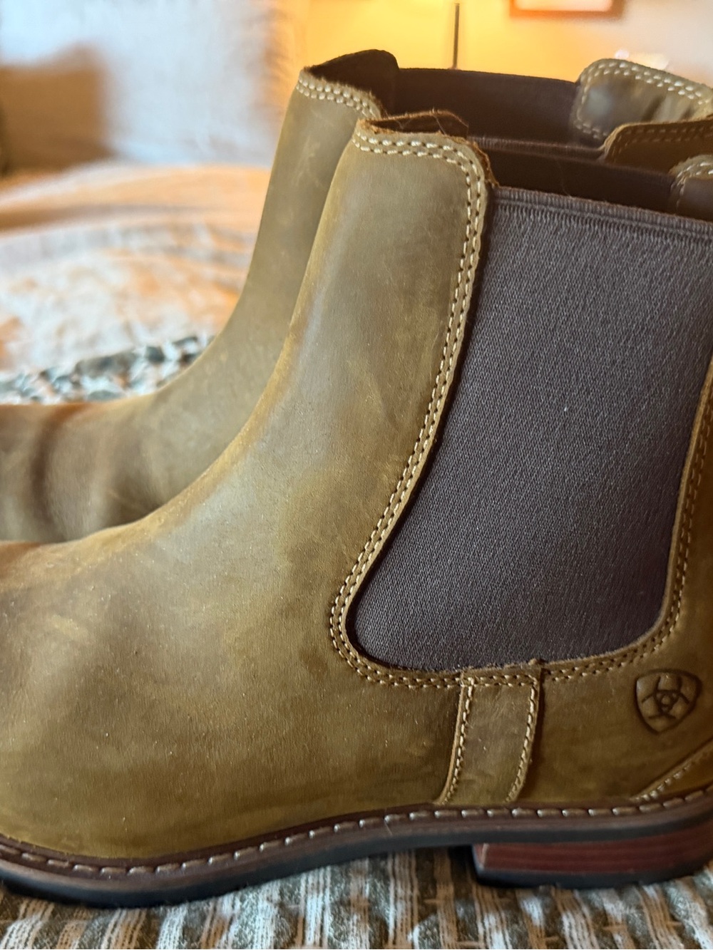 Ariat Wexford Waterproof Boots in Weathered Brown NWOT